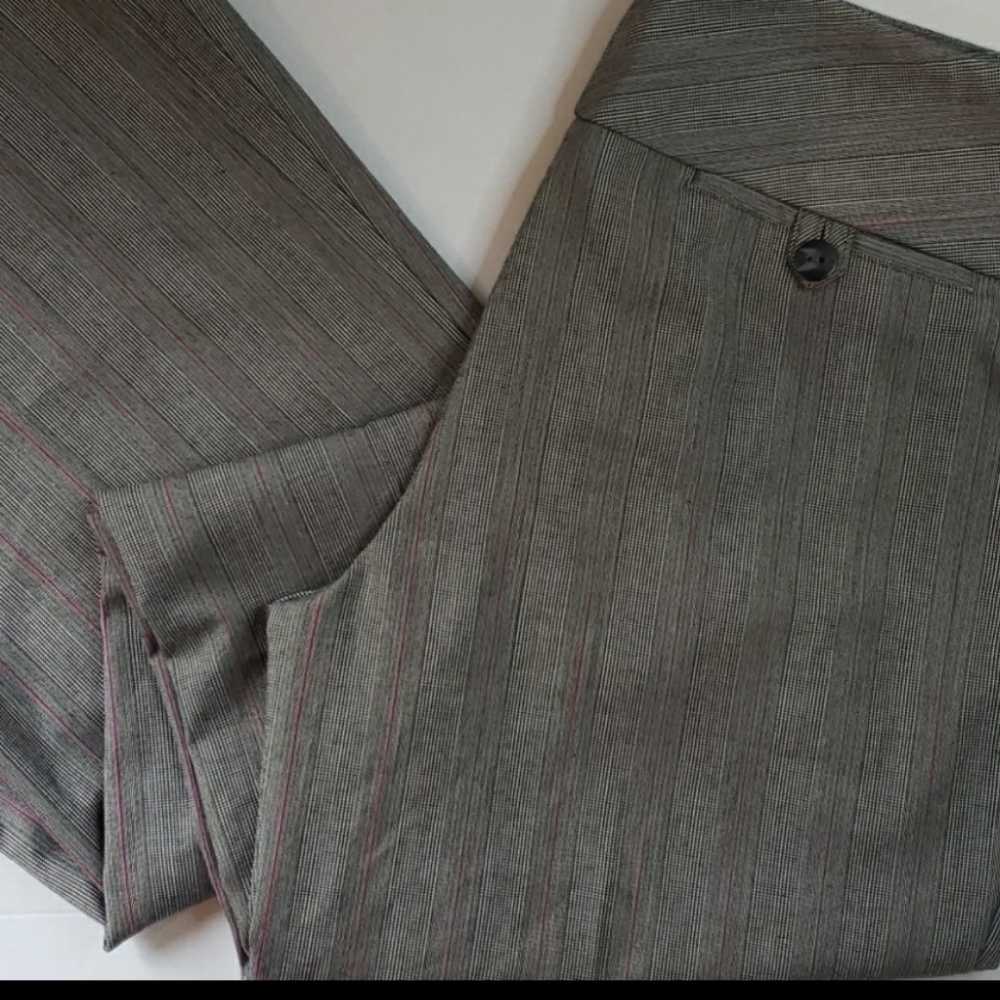 PLUM Zena wide leg Pinstripe Trousers
